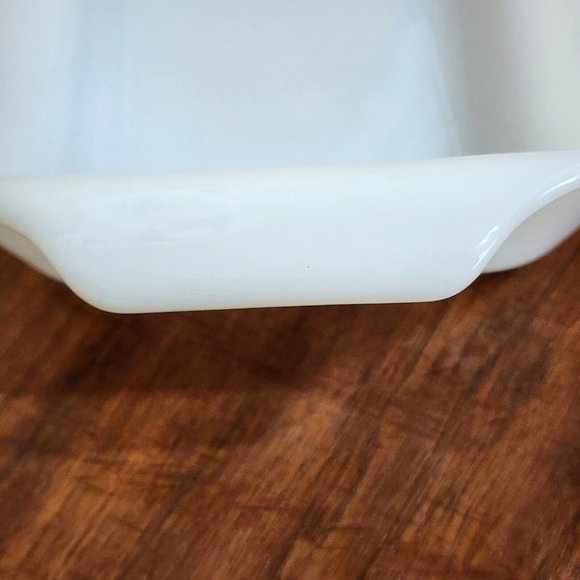 Vintage Anchor Hocking Fire King Candle Glow 10 7/8" Loaf Pan - Picture 5 of 6